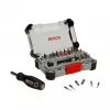 Bosch 2 607 002 836 conjunto de pontas de precisão e standard, 42 peças