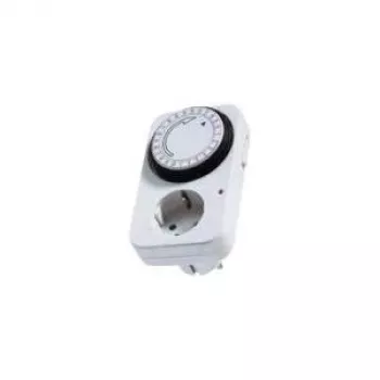 Temporizador diário Bachmann 24h 1x Schuko 16A/230V~/3680W branco