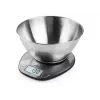 Balança de cozinha eletrónica ETA Dori aço inoxidável, capacidade 5 kg, precisão 1 g