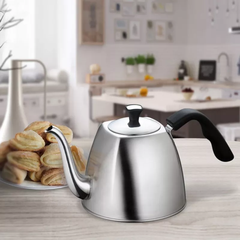 Maestro MR-1333-Tea bule para chá e ervas, 1,1 L, aço inoxidável