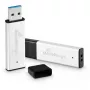 Pen drive MEDIARANGE 128 GB USB 3.0 Alto desempenho Alumínio - Pen drive - 128 GB