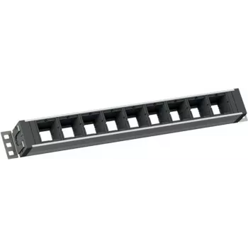 Bachmann 903.003 painel modular personalizado de 19 polegadas, 1,5U, alumínio anodizado