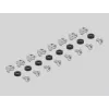 Delock - Módulo para rack - preto - 1U - 48,3 cm (19 polegadas)