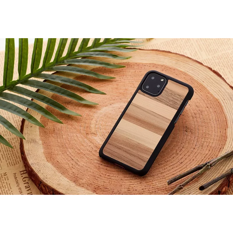 Capa para smartphone man and wood para iPhone 11 Pro Max — preto