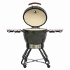 TunaBone | Grelhador Kamado Pro 24 polegadas | Tamanho L | Cinzento escuro