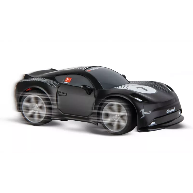 Carro RC Bundesliga Mini RC 1:43 preto