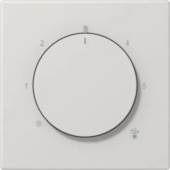 Placa de cobertura para termostato ambiente Jung LS 1749 BF LG (LS1749BFLG)