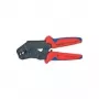 Alicate de cravar Knipex 97 52 20 formato curto adequado para conectores KOAX, BNC e TNC RG 58 59 62 71 223 Crim (97 52 20)