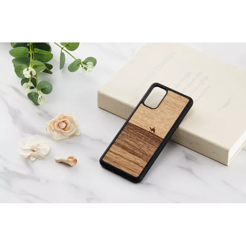Capa para smartphone Man and Wood Galaxy S20+ Terra preto capa de proteção para Samsung Galaxy S20+