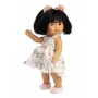Boneca 28 cm Llorens com características realistas e corpo macio, modelo 28040