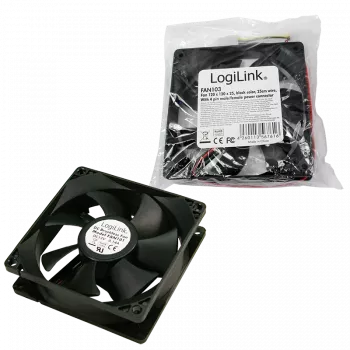 Ventoinha de caixa LogiLink FAN103