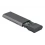 Caixa externa USB Type-C combo DeLOCK para SSD M.2 NVMe PCIe ou SATA - Caixa de armazenamento - M.2 - Cartão M.2 NVMe / SATA 10Gb/s - USB 3,2 (Gen 2) (4263