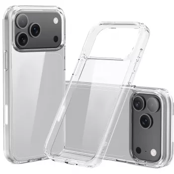 Nevox StyleShell SHOCKFlex capa para iPhone 17 Pro, transparente