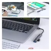 Hub USB QOLTEC 53792, USB-C 3.1 para 4 portas (USB 3.0 x1, USB 2.0 x3)