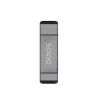 Leitor de cartões SD 3-em-1, USB-C + USB-A 2.0 + Micro-USB