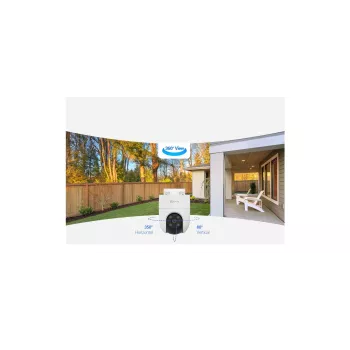 Câmara de segurança IP EZVIZ H8c 2K Dome 2304 x 1296 píxeis