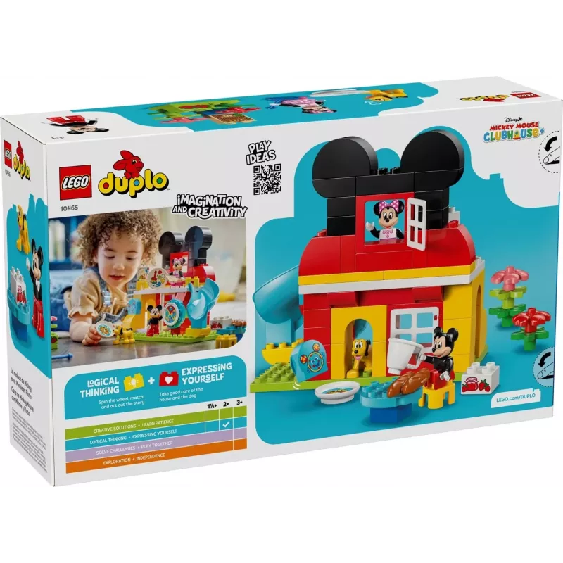 LEGO DUPLO 10465 Casa do Clube do Mickey Mouse com a Minnie e o Pluto