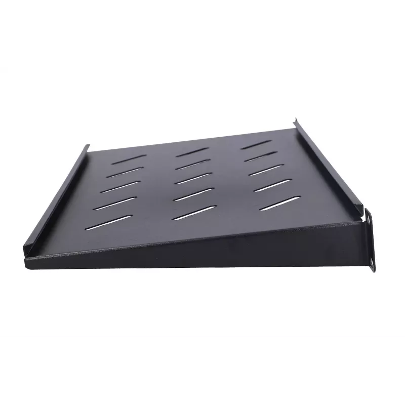 Prateleira para rack Extralink Extralink Shelf 1U 250mm preto 19 polegadas