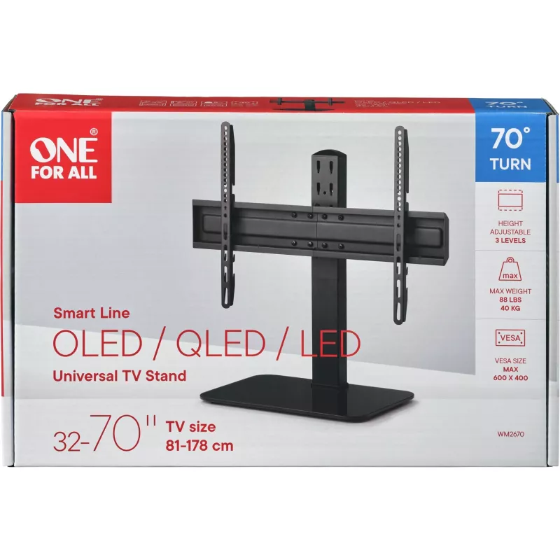 One For All Ultra slim Line WM 2670 177,8 cm (70) preto (WM2670)