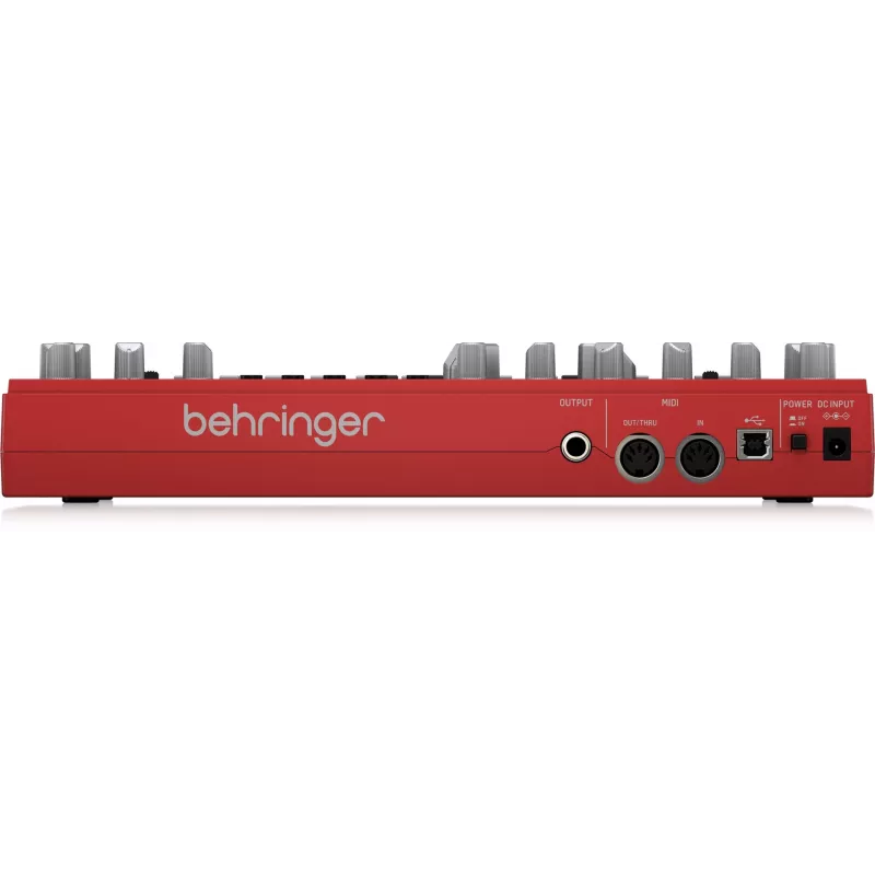 Sintetizador Analógico Behringer TD-3-RD Vermelho 9V DC
