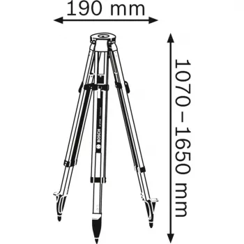 Tripé Bosch BT 170 HD Professional
