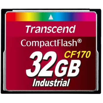 Cartão de memória flash Transcend 32 GB CompactFlash MLC CF170