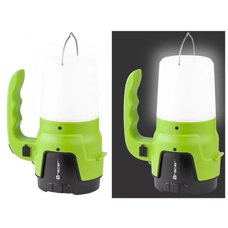 Lanterna TRACER TRAOSW46895 com bateria recarregável de 1200mAh, holofote de mão
