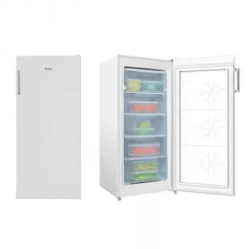 Arca congeladora AMICA FZ208.3AA(E) – 208 L total, 145 L líquidos congelador, porta superior, branco, porta reversível, R600a