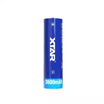 Bateria recarregável Li-Ion XTAR BAT0669 18650 3,6 V 3600 mAh, Ø 18,5×68,8 mm