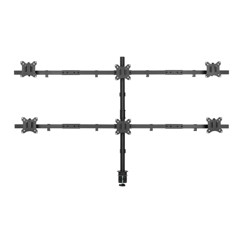 Suporte LCD SBOX LCD-352/6-2 para ecrãs de 17–32 polegadas, 7×7 kg, VESA 100×100