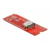 Conversor M.2 Key M para 1 x OCuLink SFF-8612 DeLOCK 64106