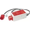 Adaptador de medição Benning ficha de contacto de proteção-macho - tomada CEE BENNING MA 2-16 vermelho (044160)