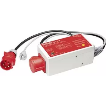 Adaptador de medição Benning ficha de contacto de proteção-macho - tomada CEE BENNING MA 2-16 vermelho (044160)