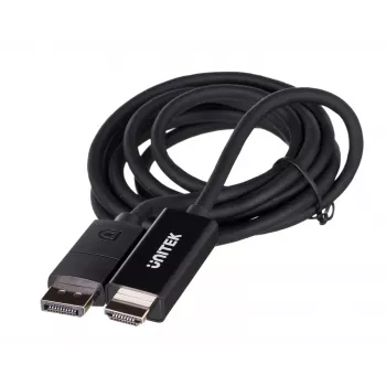 CABO UNITEK DisplayPort 1.2, HDMI, 4K@60 Hz, 1,8 m, V1608A