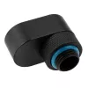 XSPC G1/4 Rotary 14mm Offset Fitting - preto mate