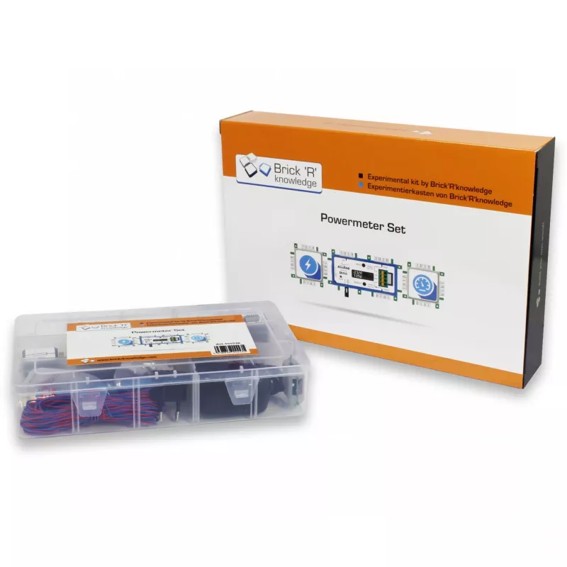Conjunto de medidor de potência ALLNET BrickRknowledge ALL-BRICK-0696 — manual em alemão