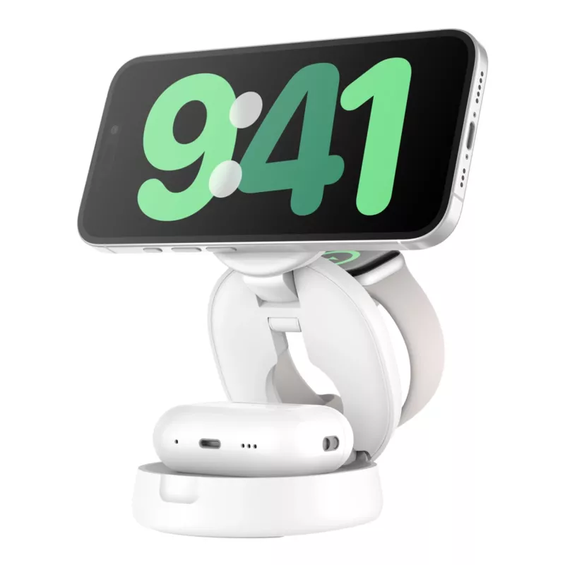 Carregador Belkin WIZ034KQWH interior USB carregador sem fios de carregamento rápido branco