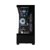 Caixa de PC CHRONIX V2 Mid Tower ventoinhas ARGB x3 preta