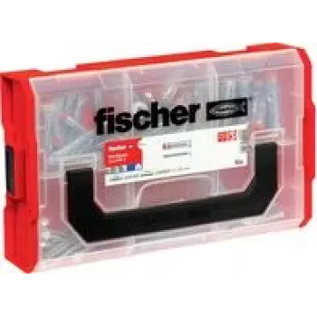 fischer FixTainer DuoHM TX 572927 buchas para cavidades, 55 mm, 90 peças