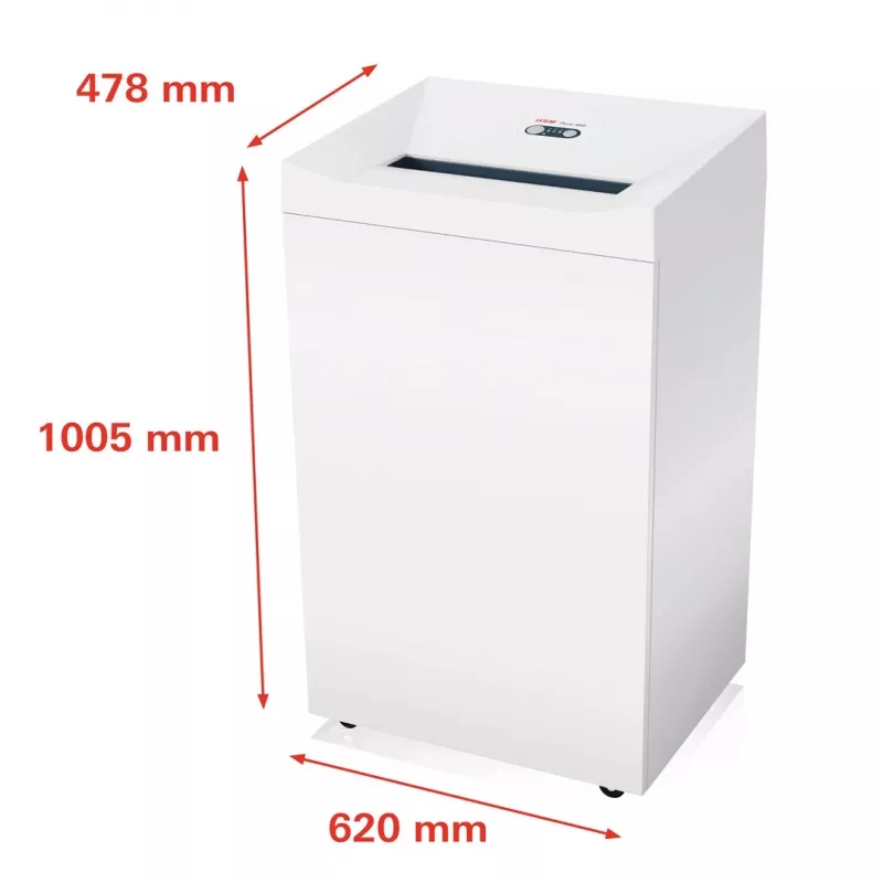 Destruidora de documentos HSM Pure 940, 165 l, 3,9x40 mm