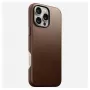 Capa para telemóvel Nomad NM01389385 para iPhone 16 Pro Max, 17,5 cm (6,9 polegadas), castanha, alumínio/PC/microfibra/pele