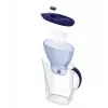 Jarra filtrante de água BRITA Marella 2,4 l com 3 cartuchos Pure Performance, Maxtra Pro, azul