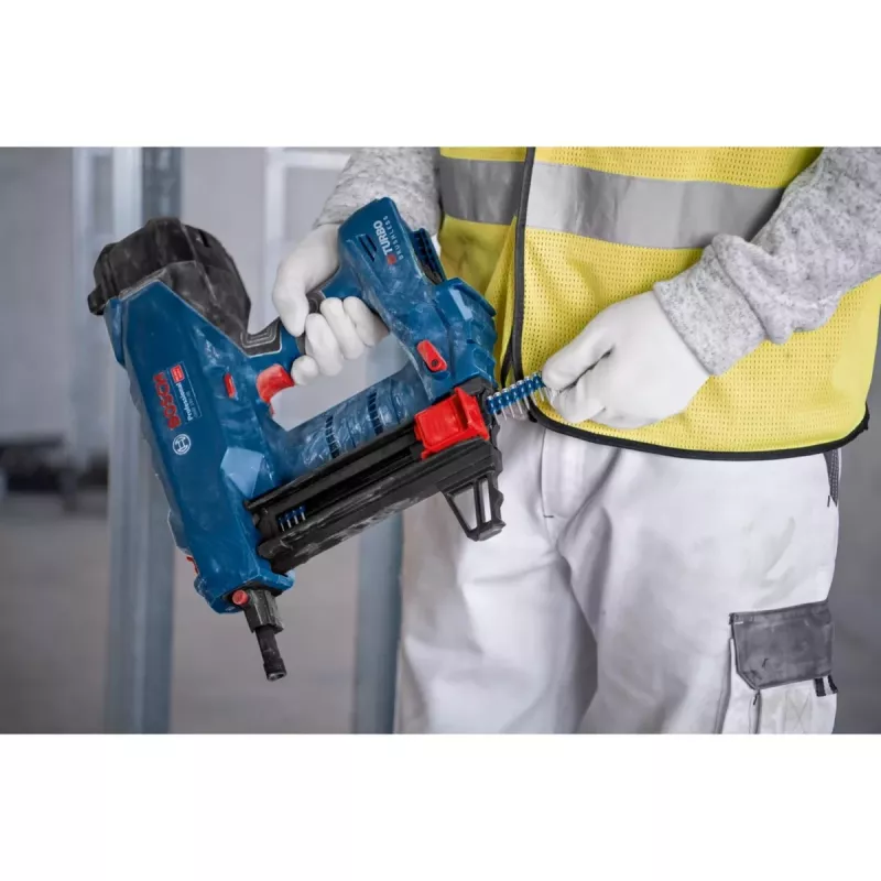 Prego em tira de cabeça redonda Bosch NB-19 19 mm – embalagem de 1000 unid., para GNB 18V-38 Professional
