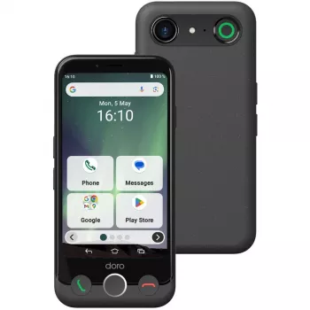 Smartphone Doro Aurora A10 4.5 polegadas 4GB 64GB preto