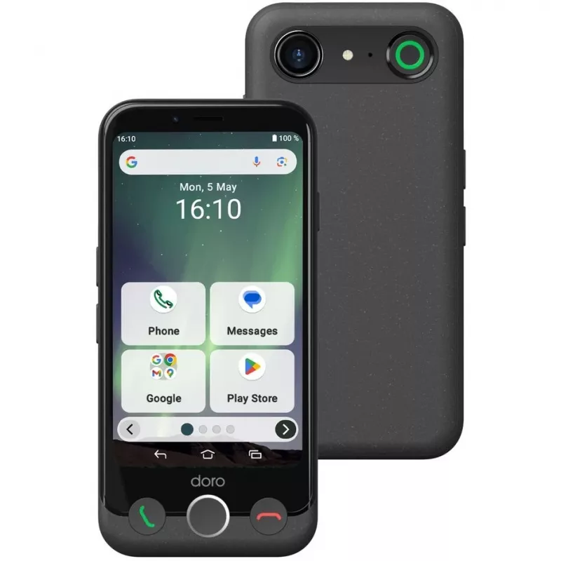 Smartphone Doro Aurora A10 4.5 polegadas 4GB 64GB preto