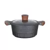 Utensílios de cozinha Resto Kitchenware Capella 2,6 L redondo preto madeira