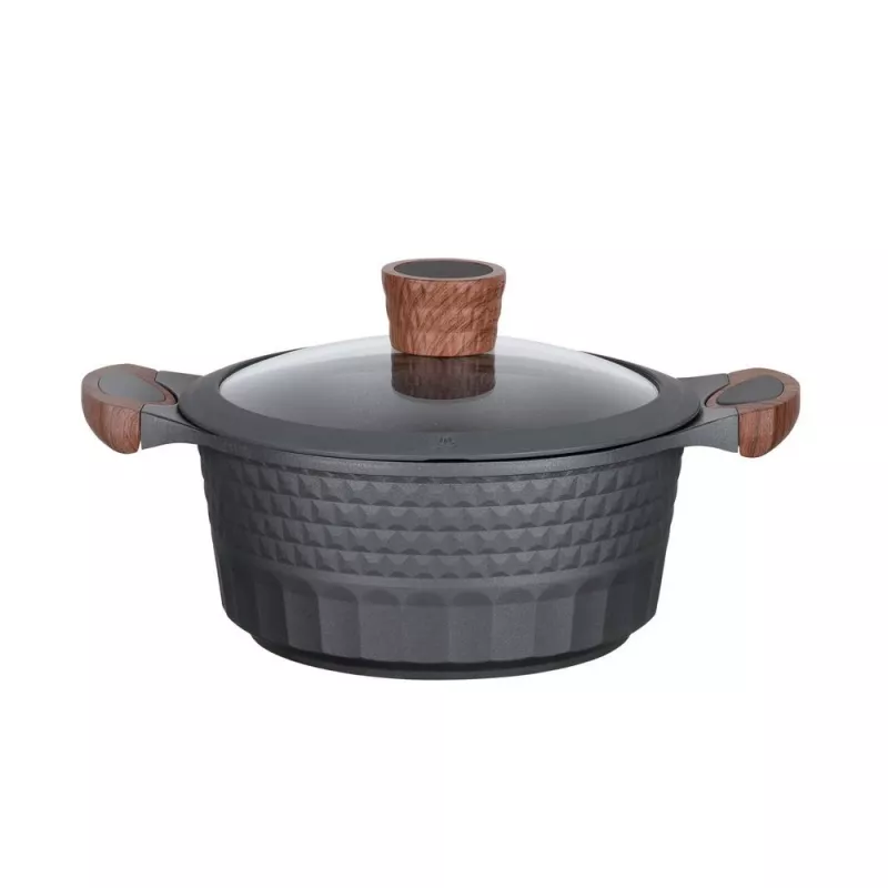 Utensílios de cozinha Resto Kitchenware Capella 2,6 L redondo preto madeira