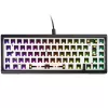 Teclado barebone Ducky Tinker 65 gaming USB alemão preto
