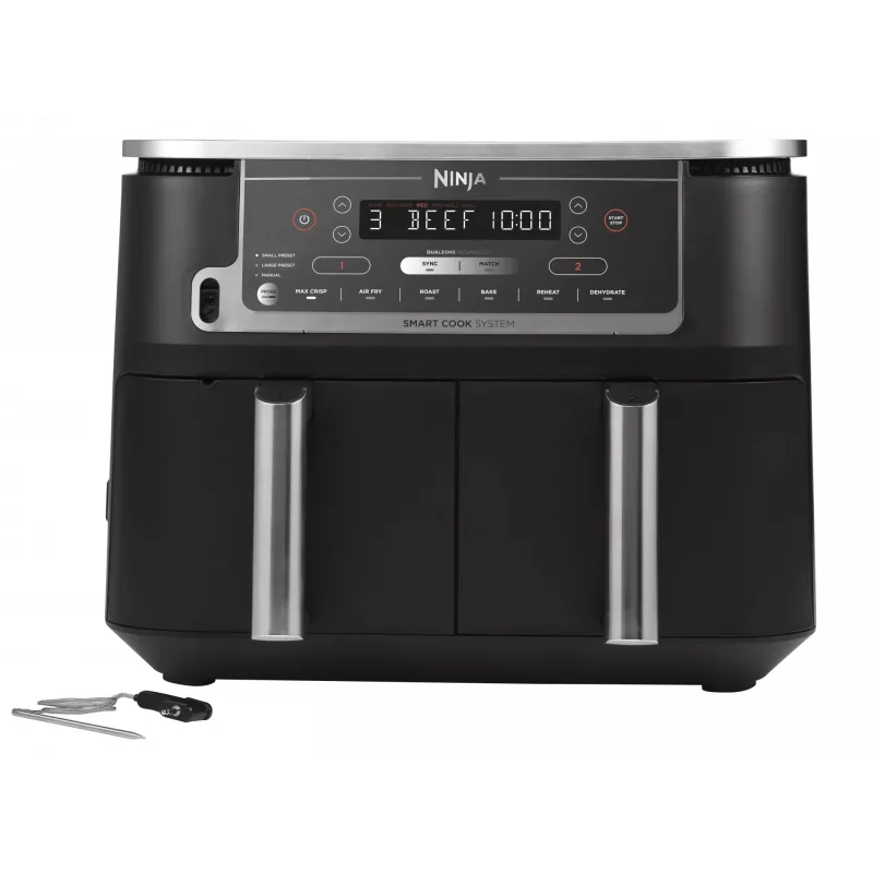 Ninja AF451EU fritadeira de ar quente Single 9,5 L 2470 W preto