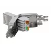 Conector de cabo DeLOCK 86477 RJ-45 cinzento